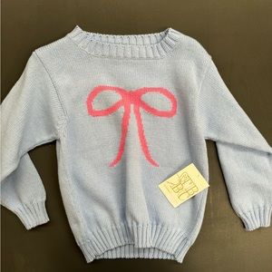 Beaufort bonnet bow Isabella Intarsia bow sweater